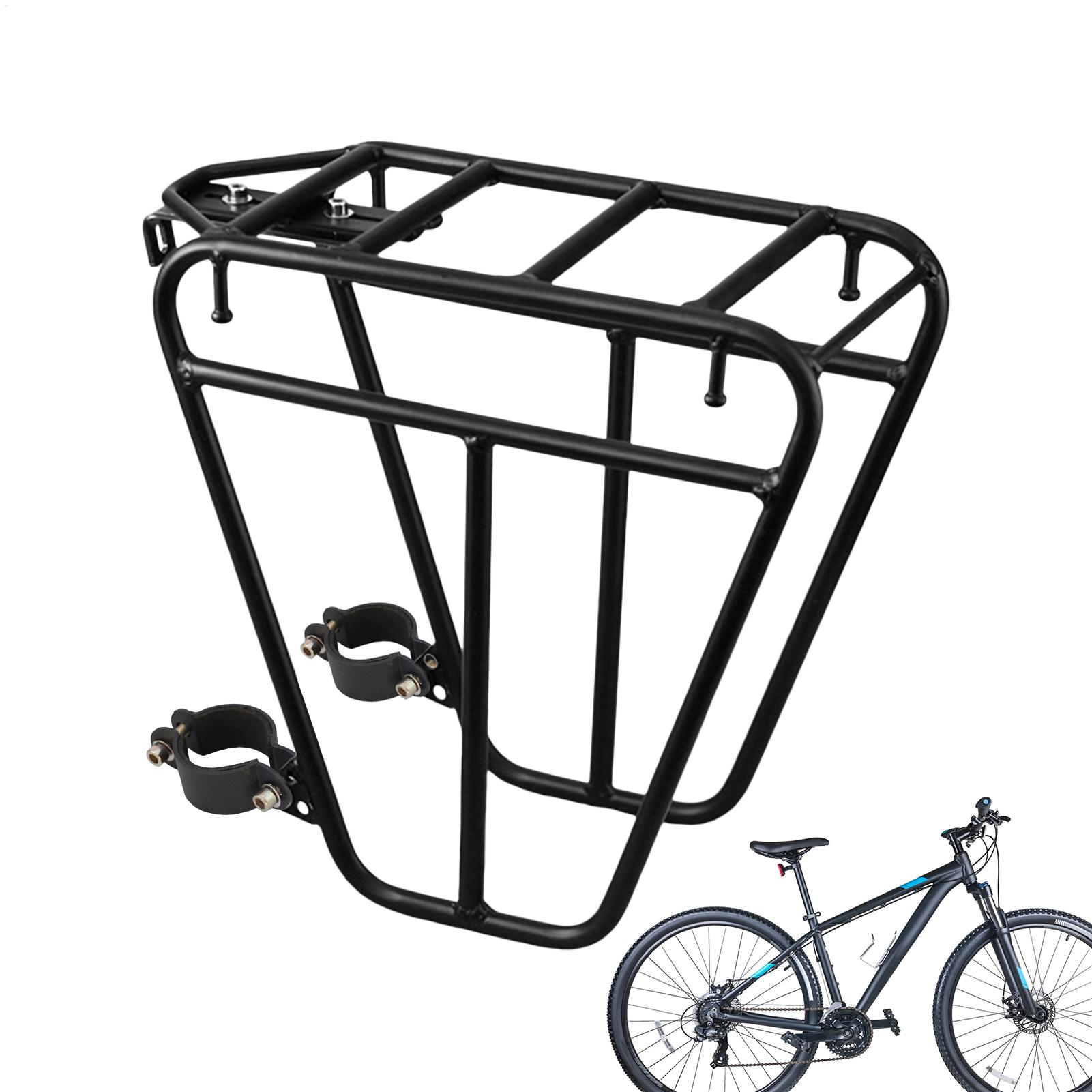 Mountain Biking For Fitness - Mountain Bike Front Rack Luggage Touring