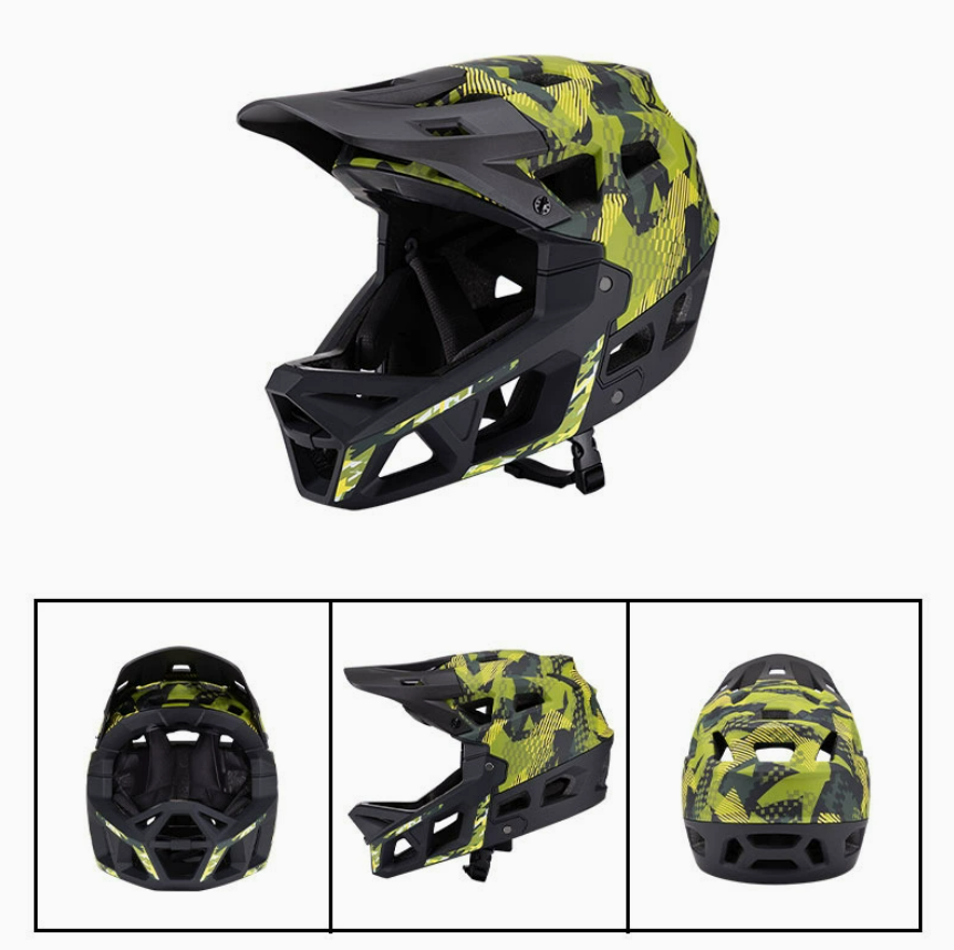 Hot Selling Mountain Bike Off- - đánh giá và giá Mountain Biking Full Face Helmet