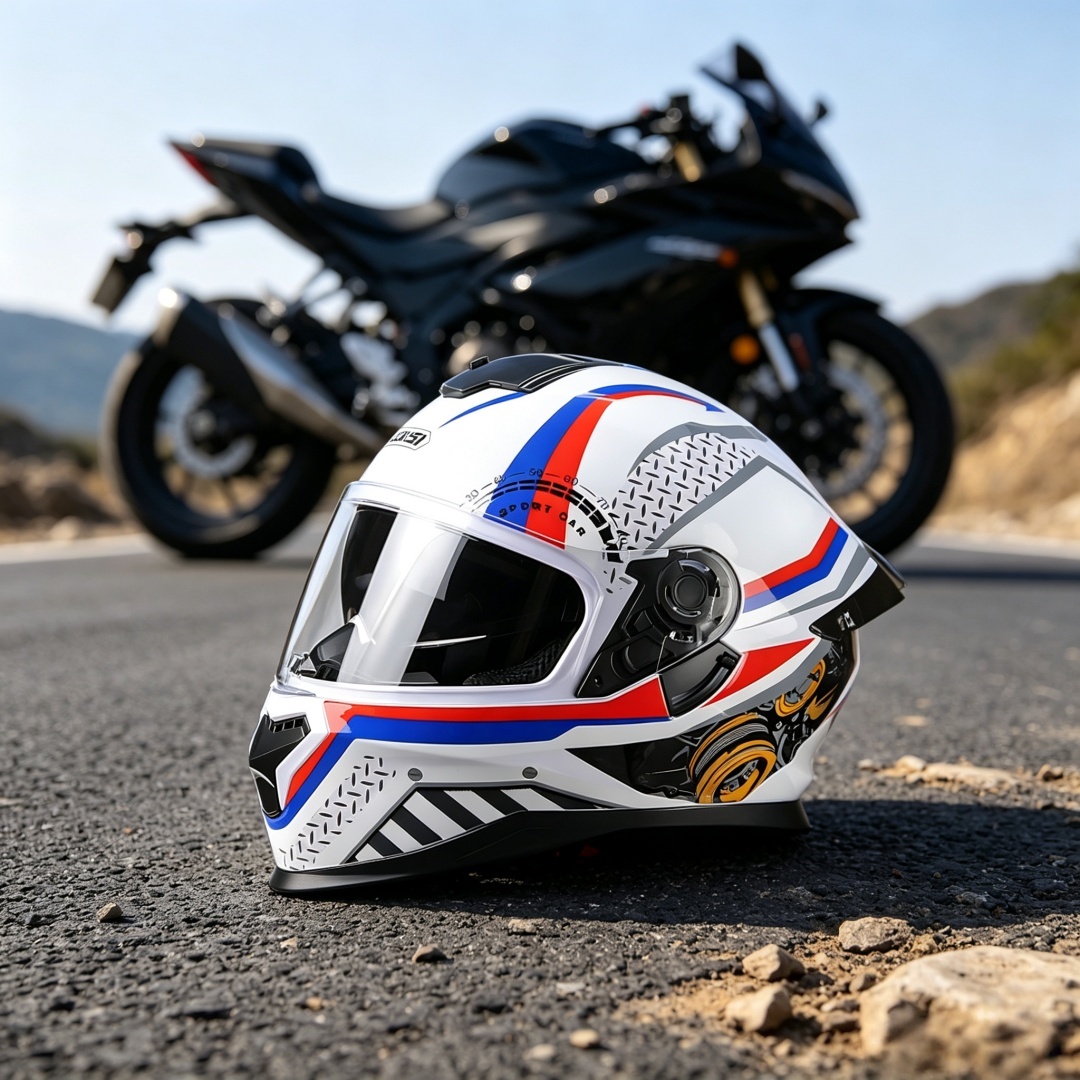 Unisex Full Face Motorcycle He - đánh giá và giá Mountain Biking Full Face Helmet