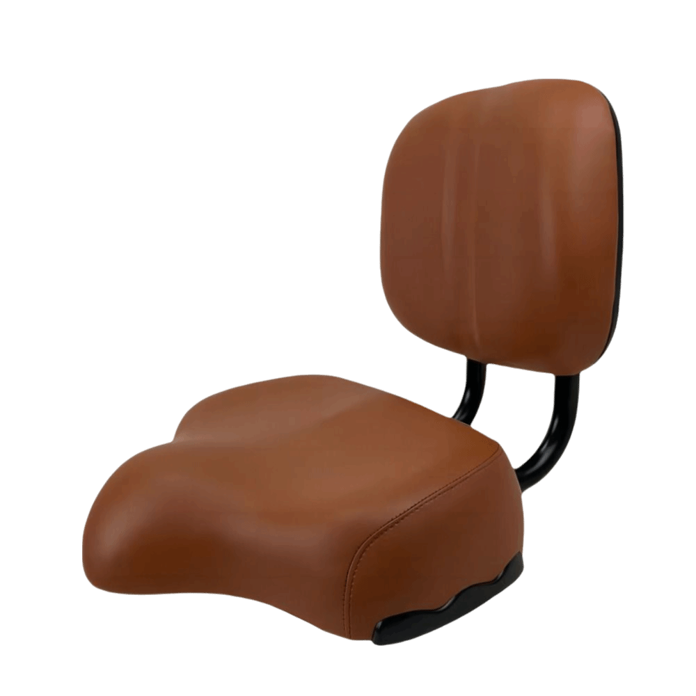 Wide Bike Seat With Backrest C - đánh giá và giá Mountain Biking For Fitness