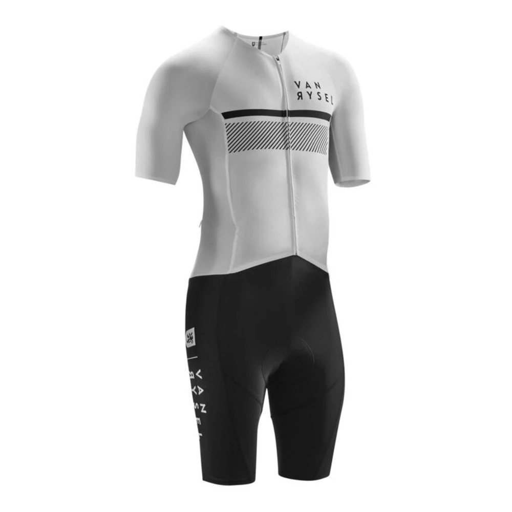 Vanrysel White/black One-piece - đánh giá và giá Mountain Biking Jumps