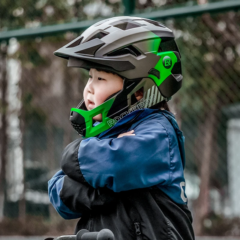 Giỏ Chứa Đồ Trẻ Em Có Thể Tháo - đánh giá và giá Mountain Biking Full Face Helmet