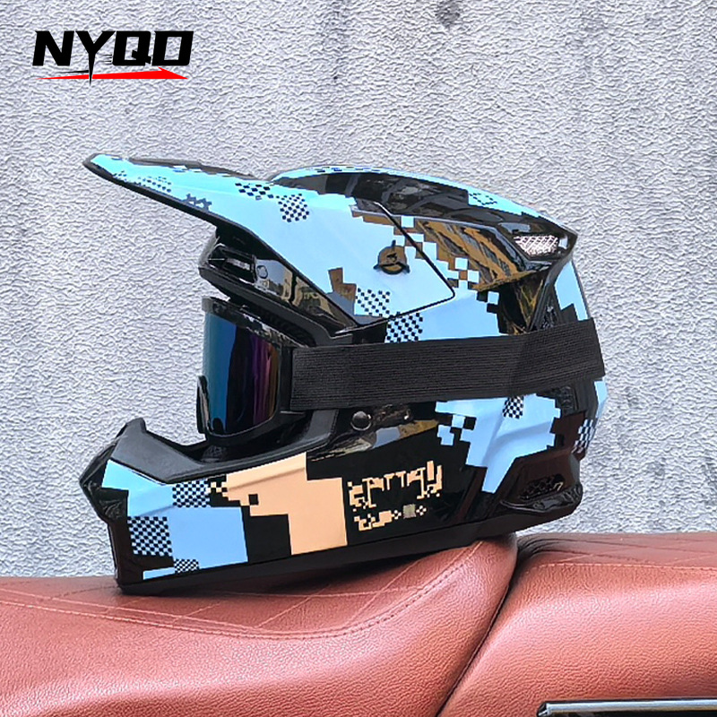 Orz Off-Road Three-Piece Helme - đánh giá và giá Mountain Biking Full Face Helmet