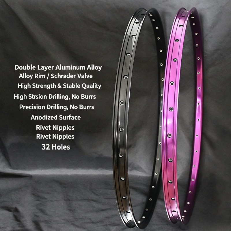 Aluminum Double Wall MTB Rims  - đánh giá và giá Mountain Biking Jumps